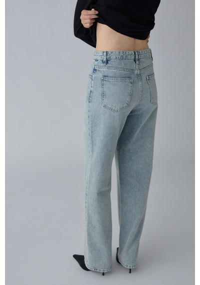 Suud Collection Açık Mavi Courtney Straight Jean
