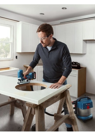 Bosch Professional GST 185-Li 4.0 Ah Tek Akülü Dekupaj Testere Makinesi