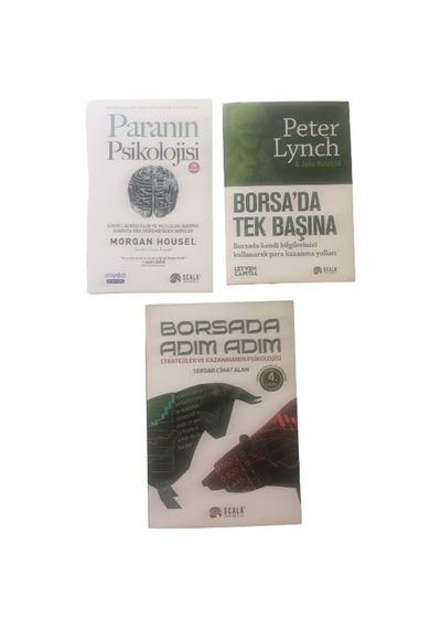 Paranın Psıkolojısı + Borsada Tekbasına + Borsada Adım Adım 3 Set