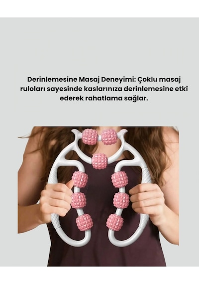 Dayanıklı Plastik Kas Masaj Rulosu Selülit Karşıtı