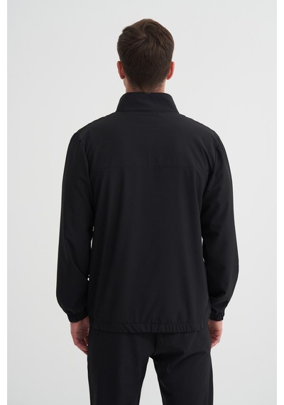 Cazador Micro Tam Fermuar Sweatshirt Erkek 5001 Siyah Siyah