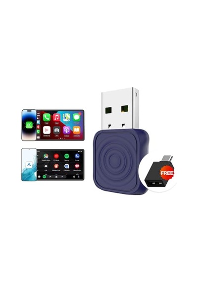 Ayrex Carlinkit Mını Ultra1 Kablosuz Carplay Ve Android Otomatik Adaptör / Kompakt Tak Ve Çalıştır Tasarımı / Oem