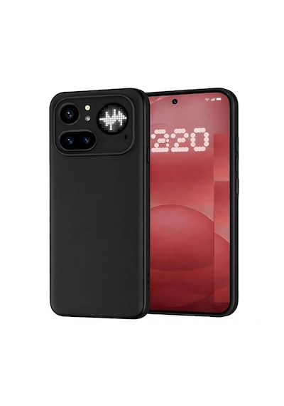 Microcase Nothing Phone 4a Pro İle Uyumlu Elektrocase Silikon Tpu Kılıf - Al3340 Siyah
