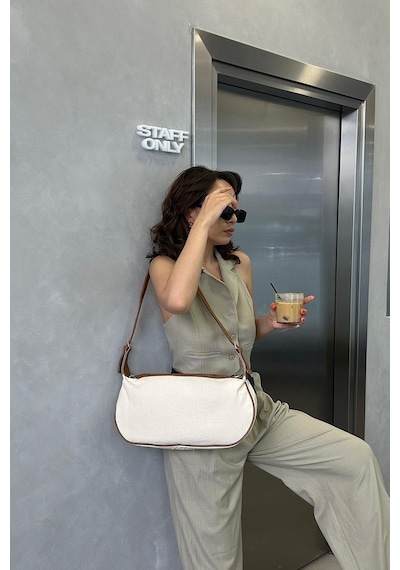 Shule Bags Elena Kanvas Baget Çanta Taba Taba