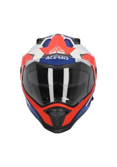 Acerbis Reactıve 22-06 Motosiklet Kaskı Kırmızı - Mavi