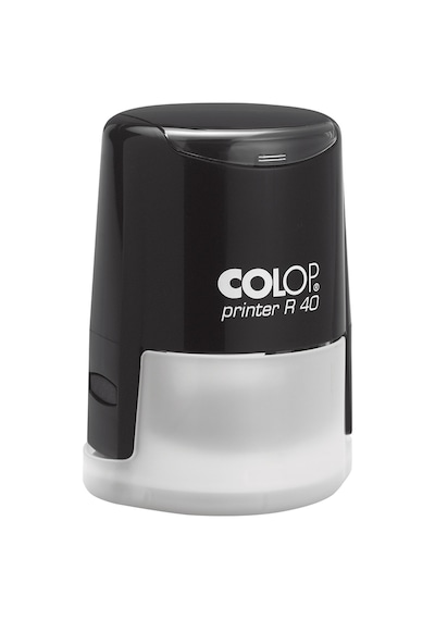 Colop R40 Yuvarlak Siyah Kasa Kuru Keçe - 40 MM