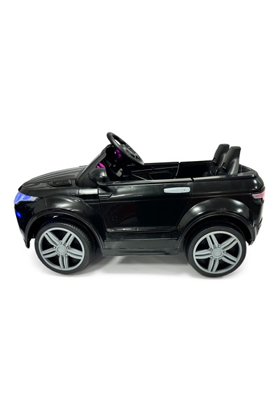 Raptor 12v Akülü Jeep Siyah Uzaktan Kumandalı Çift Motorlu Çocu