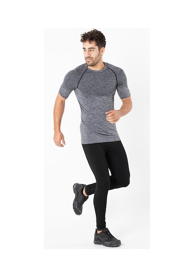 Miofit Erkek Active Melange Kısa Kollu Dikişsiz Spor Tişört