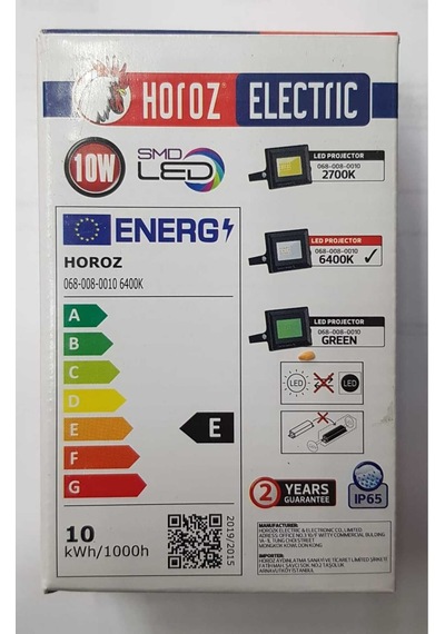 10w Led Projektör Horoz Yeni Pars 10 Beyaz