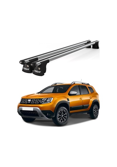 Trio-ı Dacia Duster 2018 Ve Sonrası Uyumlu Kilitli Ara Atkı 120cm Port Bagaj Tavan Barı