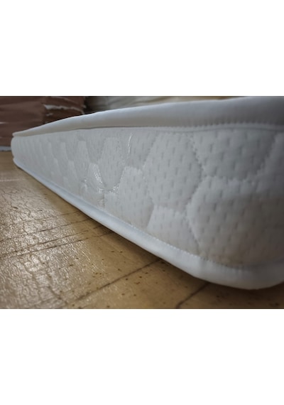 Tam Ortopedik Sünger Yatak 12 Cm Tek Kişilik Bebek Yatak Model:beyaz3131 70 x 110 CM