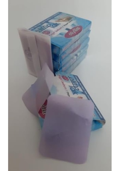 Eriyen Kağıt Sabun 5'li Paket - 50 Adet Tek Kullanımlık Eriyen Sabun Yaprağı - Ortak Kullanım Alanlarında Ve Dı 285 ML