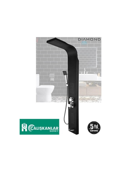 Robot Duş Panel Banyo Duş Seti Kolon Robot Duş Takımı Masajlı Pirinç Dekoratif Banyo Duş Başlığı Karışık