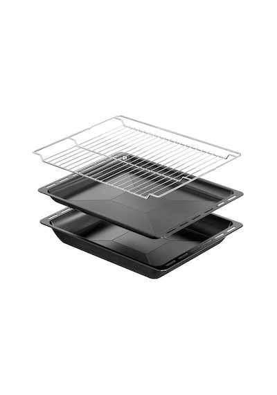 Simfer 8208 9 Fonksiyon QS Siyah Cam Ankastre Fırın Power Turbo Dijital