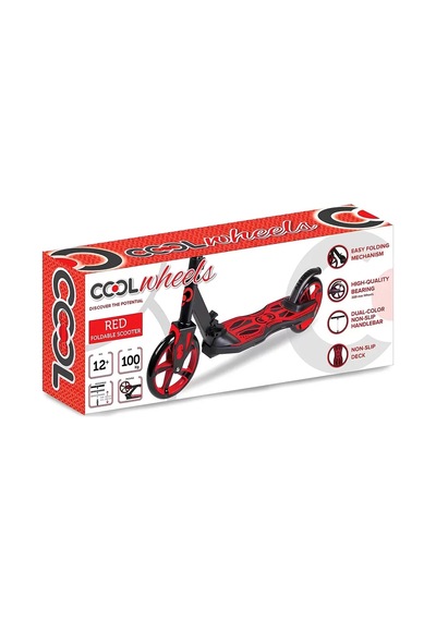 Cool Wheels Scooter Kırmızı