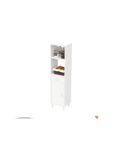Modilayn Vio Fırın Dolabı 45x163,4x32.5 Cm Çekmeceli Kapaklı Mini/midi Mikrodalga Mutfak Dolabı Beyaz Modilayn Vio Fırın Dolabı 45x163,4x32.5 Cm Çekmeceli Kapaklı Mini/midi Mikrodalga Mutfak Dolabı Beyaz
