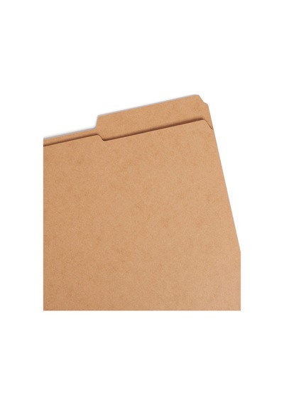 Dosya Klasörü, Güçlendirilmiş 2/5-cut Tab Sağ Konum, Kılavuz Yüksekliği, Harf Boyutu, Kraft, Kutu Başına 100 10786