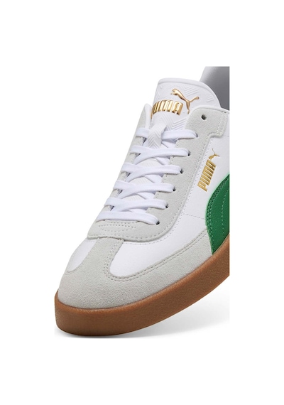 Puma Club Beyaz Erkek Sneaker Beyaz-grı-yesıl Çok Renkli