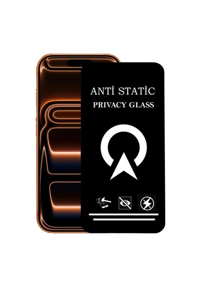 Apple iPhone 17 Pro İle Uyumlu Tam Kaplayan Anti Statik Görünmez Safir Ekran Koruyucu Hayalet Cam Sku: Zeusb0fx4n6bpy