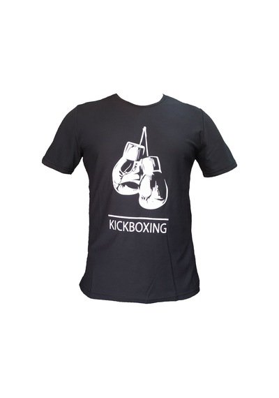 Kogam Leon Gloves Kickboxing Tişört Siyah