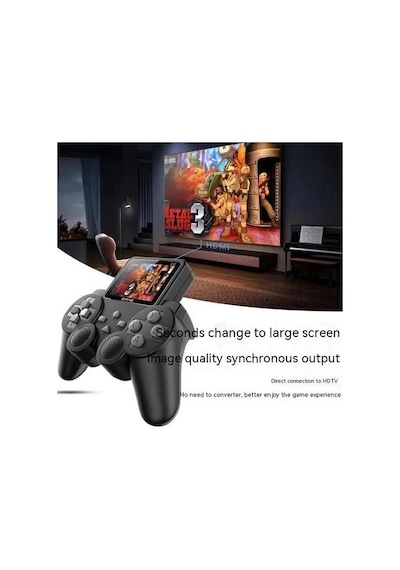 Torima GC-07 Double 520 Oyunlu Retro El Konsolu Ve Xbox Media Oynatıcı Siyah