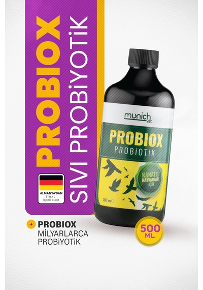 Probiox Kuşlar Için Sıvı Probiyotik 500 Ml