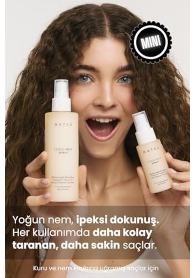 Cloud Nem Veren Kolay Tarama Saç Sütü Spreyi Panthenol E Vitaminli 50 Mililitre Açık