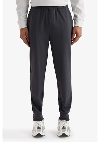 Defacto Slim Fit Dar Kesim Standart Paça Sporcu Jogger Eşofman Altı D7240AX25SP Antrasit