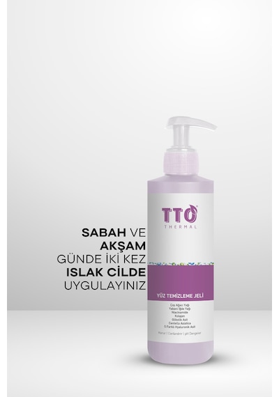 Tto Yüz Temizleme Jeli 200 Ml Normal Akneli Rozalı Ciltler Için Arındırıcı