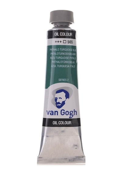 Talens Van Gogh Yağlı Boya 40 ML 565 Phthalo Turquoise Blue
