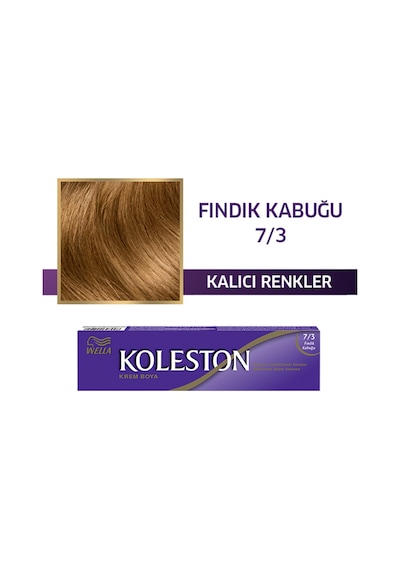 Koleston Single Tüp Saç Boyası 7/3 Fındık Kabuğu