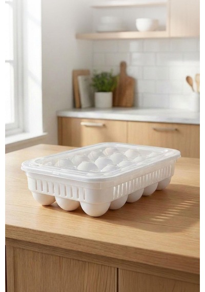 Selka Home 15'li Yumurta Kabı Şeffaf