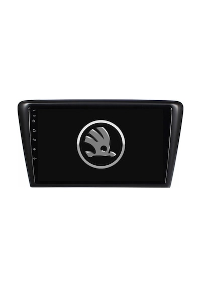 Skoda Rapid Araç Multimedya Android Ekran Carplay Navigasyon Double Teyp 4+64 9" 13-18 Black Cadence
