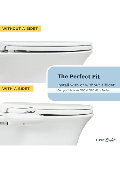 Bidet Luxe Ts1008e Yavaş Kapanan Hızlı Çıkarma Menteşeli Ve Kaymaz Tamponlu Uzun Rahat Oturak Diğer