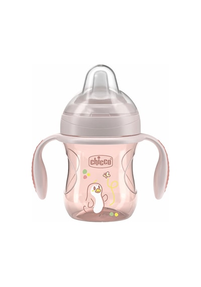 Yumuşak Uçlu Alıştırma Bardağı 4+ Ay 200 Ml Kız Çok Renkli