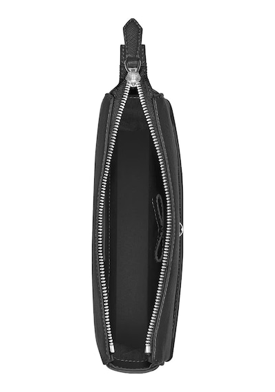 Montblanc Sartorial Deri Dikey Çapraz Çanta 221560 Siyah
