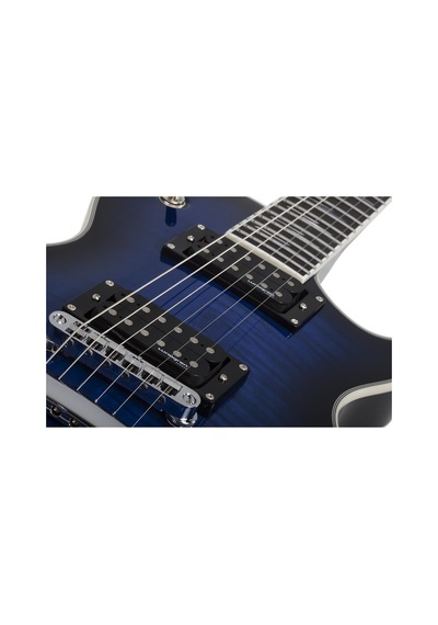 Schecter Solo-ıı Supreme 6 Telli Elektro Gitar See-thru Blue Burst 104081222043