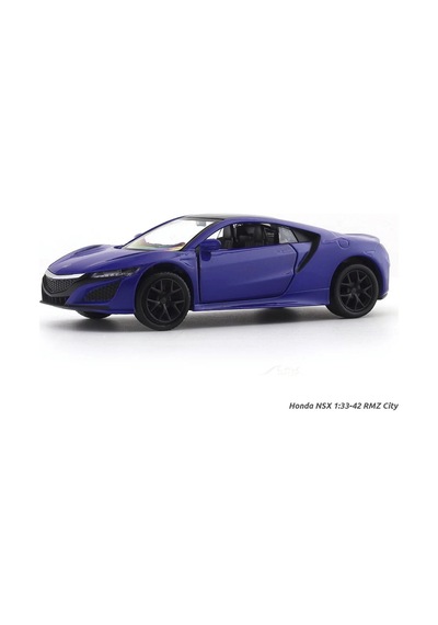 Uzak Doğu Serisi Honda Nsx Mavi Açılır Kapılar Die Cast Çek Bırak Metal Model Araba 11 Cm 1:32