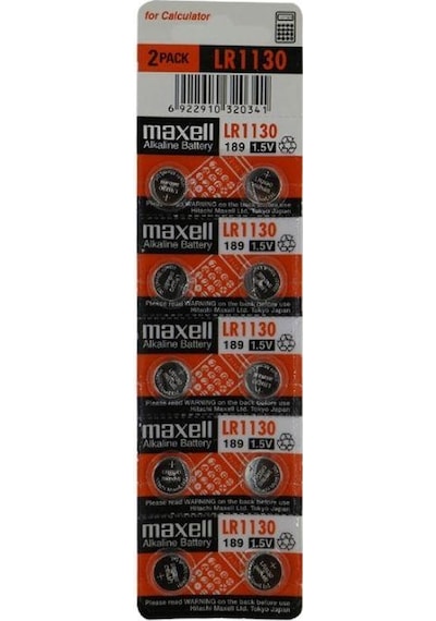 MAXELL LR1130 ALKALİN PİL 10'LU