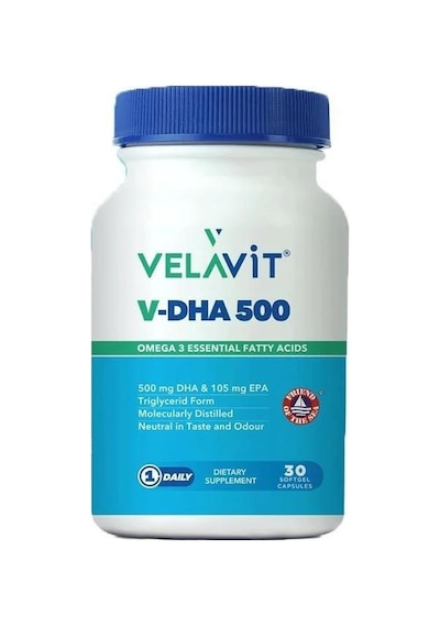 Velavit V-dha 500 Mg 30 Kapsül