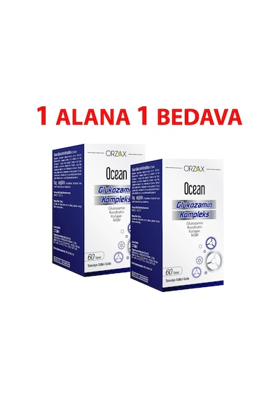 Ocean Glukozamin Kompleks 60 Tablet 1 Alana 1 Bedava