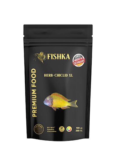 Fishka Herb-Cichlid XL 250 ml Tropheus Balık Yemi