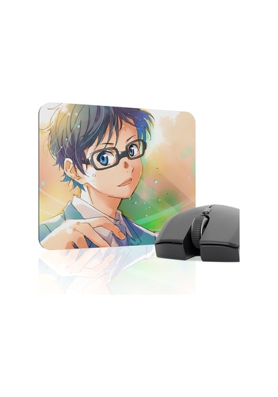 Your Lie İn April Kaymaz Dikişli Kauçuk Oyuncu Mousepad V4 - 22x18 Gaming Mouse Pad Fare Altlığı