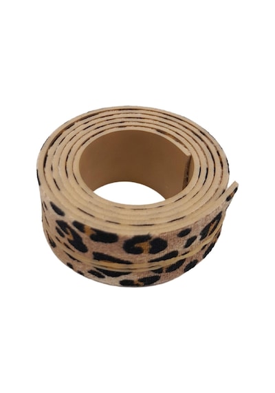 Angel Çanta Aksesuar 3 Cm Şerit Suni Deri Leopar Desen 1 Metre