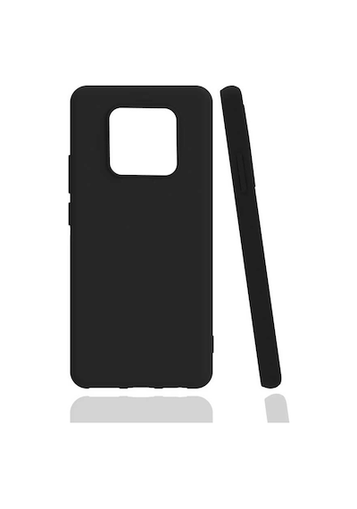 Zore Tecno Camon 16 Premier Kılıf Nvth Biye Silikon - Siyah