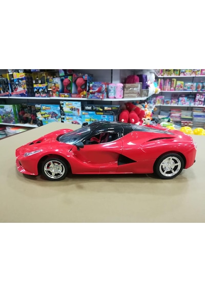 Uzaktan Kumandalı Kapıları Açılan Şarjlı Ferrari 1 : 16Ölçek Kır