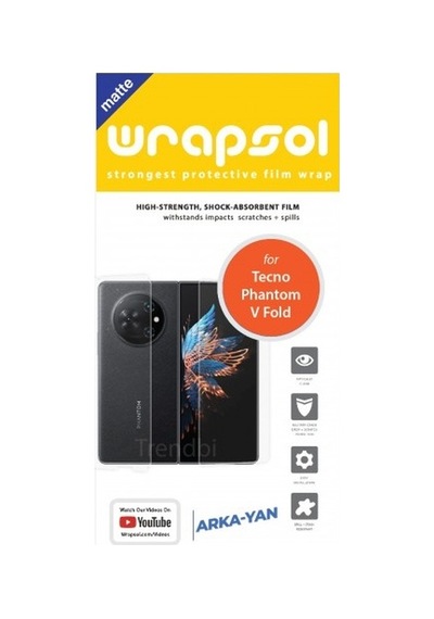 Tecno Phantom V Fold Mat Arka Ve Yan Koruyucu Poliüretan Film