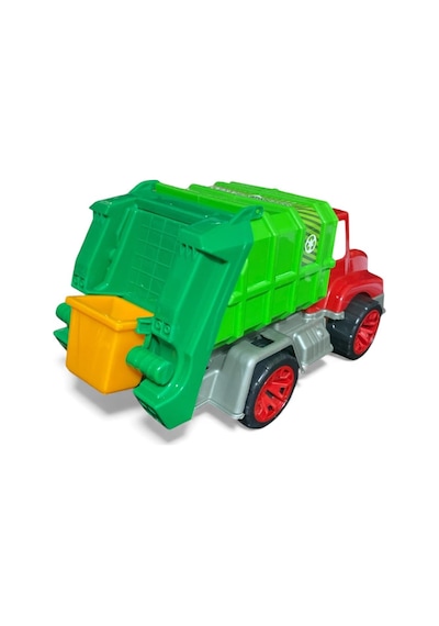 27 Cm Kutulu Çöp Kamyonu 2489 Yeşil
