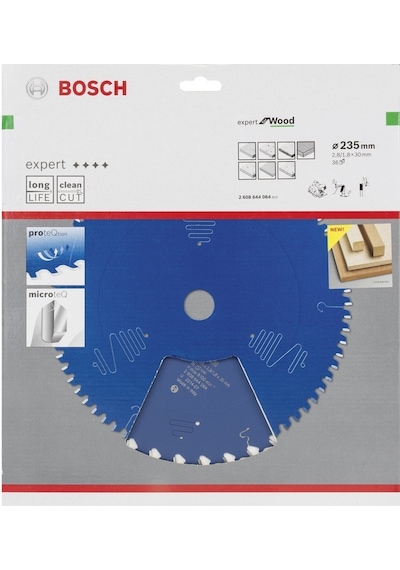 Bosch Ahşap Kesme Daire Testere Bıçağı 235x30 MM 36 Diş Expert 26