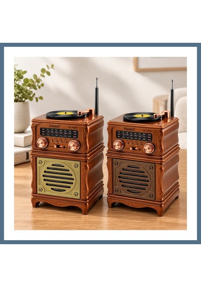Buradabulabilirsin Retro Radyo Hoparlör Am Fm Sw Bluetooth Usb Type-c Şarjlı Bbz
